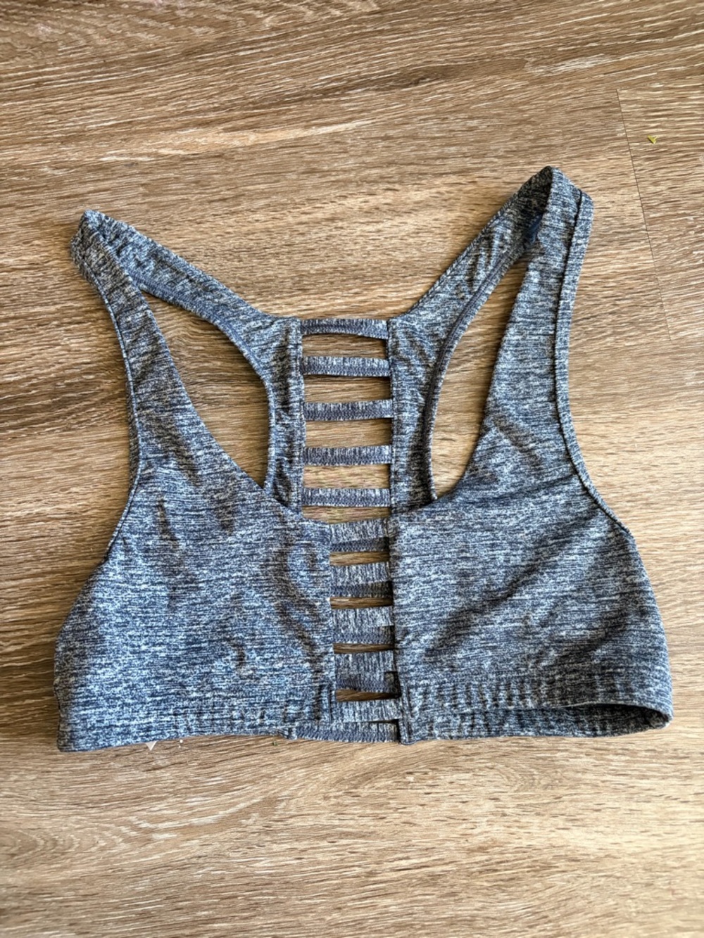 Victoria's Secret PINK Heather Gray Active Bralette